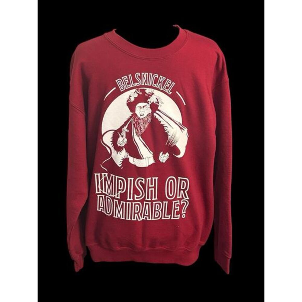 Dwight Schrute Belsnickel Implish Or Admirable? Sweatshirt Mens Med, The Office